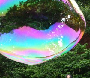 Giant Bubbles with beautifulrRainbows