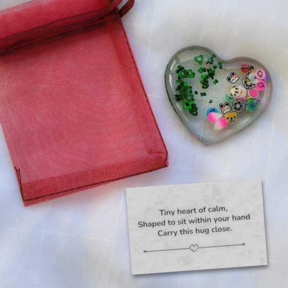 Pocket Hugs (home made resin art)
