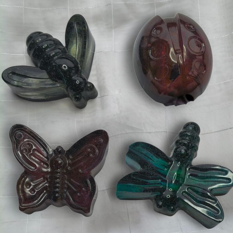 Resin Insects x 4